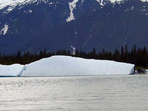 Iceberg on the Stikine River